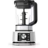 Blender Ninja CB350EU Foodi Power Nutri 3-in-1 cu motor cu cuplu inteligent si 6 programe Auto-IQ, 1200 W, bol de 2.1 L, cana de 700 ml si bol de 400