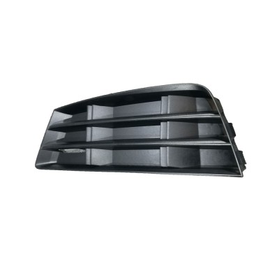 Grila bara fata Audi A4 (B9), 11.2015-, parte montare partea stanga, negru, 13D227-1, Aftermarket foto