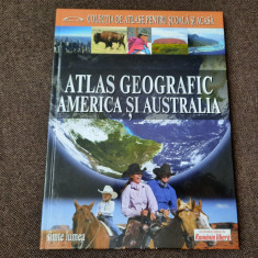 ATLAS GEOGRAFIC , AMERICA SI AUSTRALIA 2007