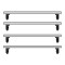 Bare transversale Renault Trafic II (X82), model 2001-2014, L1,L2 - H1, aluminiu, Menabo Professional