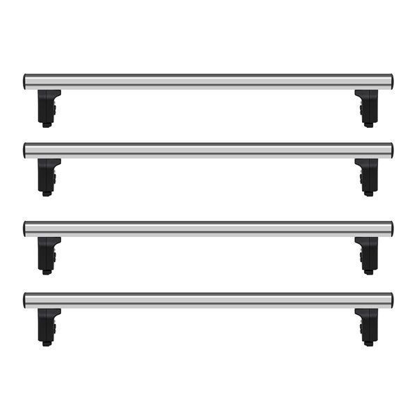 Bare transversale Renault Trafic II (X82), model 2001-2014, L1,L2 - H1, aluminiu, Menabo Professional