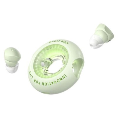 Casti True Wireless, Bluetooth 5.3, IPX4, Hi-Fi sound, Type-C - Vention Tiny T17 (NBRG0) - Green foto