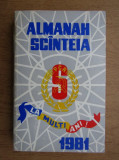 Almanah Scanteia 1981