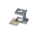 LEUCHTTURM - FZ6 &ndash; Lupă pliabilă 6x mărire, metal