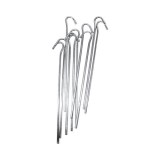 Cuie carlige pentru ancorare cort, otel galvanizat, 4x180 mm, 10 bucati