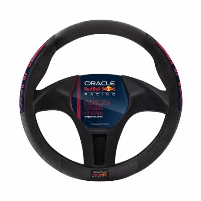 Husa volan Oracle Red Bull Racing Type 3 - M - O 37/39cm - Negru/Rosu Garage AutoRide foto