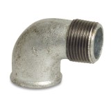 Cot filetat fonta maleabila 90 grade 2 inch