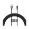 CABLU alimentare si date Baseus Superior, Fast Charging Data Cable pt. smartphone, USB la USB Type-C 100W, 1.5m, negru &quot;P10320102114-01&quot; (timbru verde