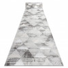 Traversa LIRA E1627 Triunghiurile geometriai, structural, modern, fascinație - gri, 120 cm