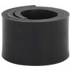 VidaXL Margine de cauciuc pentru plug de zăpadă negru 120x10x1 cm