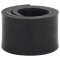 vidaXL Margine de cauciuc pentru plug de zăpadă negru 120x10x1 cm