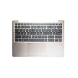 Carcasa superioara cu tastatura iluminata palmrest Laptop, Lenovo, IdeaPad 720S-13, 720S-13IKB, PK131492A02, SN20N04446, argintiu