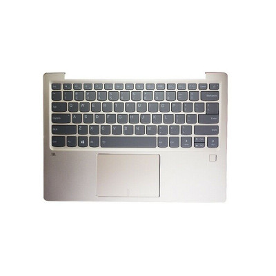 Carcasa superioara cu tastatura iluminata palmrest Laptop, Lenovo, IdeaPad 720S-13, 720S-13IKB, PK131492A02, SN20N04446, argintiu foto