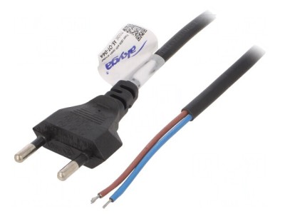Cablu Alimentare 1,5m 2x0,5mm2 PVC foto