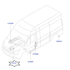Lonjeron stanga fata Ford Transit 06- 1842331 Garage AutoRide foto