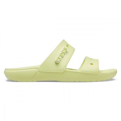 Papuci Crocs Classic Crocs Sandal Galben - Lime Zest foto