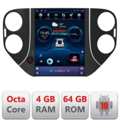 Navigatie VW Tiguan 2013-2016 tip tesla radio gps internet 8 Core 4+64 360 4G carplay android auto kit-tesla-tiguan-14+EDT- CarStore Technology