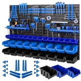 Panou de perete pentru scule 1152x780mm cu 74 de accesorii