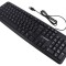 Tastatură USB A Cablu Neagră UA Layout 1,5m