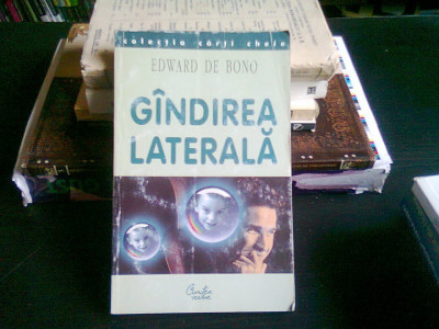 GANDIREA LATERALA-EDWARD DE BONO foto