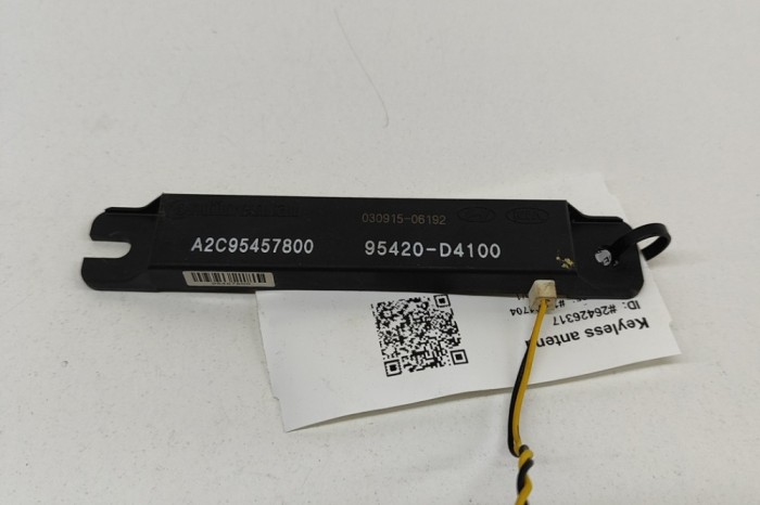Antena Keyless Entry KIA OPTIMA 2017 OEM: 95420-D4100,A2C95457800 26426317