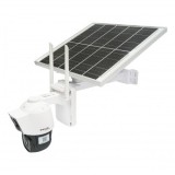 Camera supraveghere 4G, 24H/7 rotativa, 2 obiective, complet autonoma, incarcare cu panou solar, PTZ, 1080P, PIR, IP66