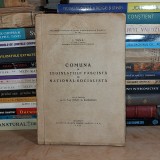 I. TOMA - COMUNA IN LEGISLATIILE FASCISTA SI NATIONAL-SOCIALISTA , 1942