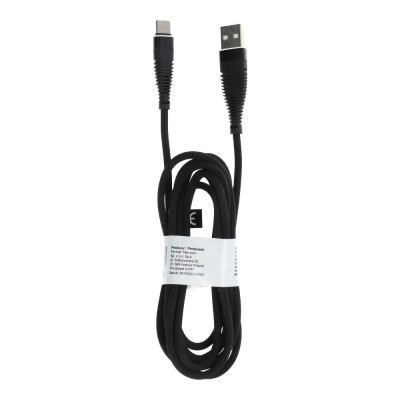 Cablu Date &amp;amp; Incarcare Tip C 2.0 (Negru) C171 2m foto