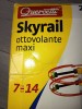 Joc constructie Skyrail Maxi Quercetti (20 m pista si 400 piese), 6-8 ani, Unisex