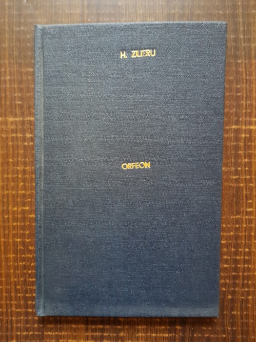 Horia Zilieru - Orfeon (1980, editie cartonata)