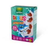 BISCUITI DIBUS SHARKIES FARA GLUTEN 250GR, Gullon