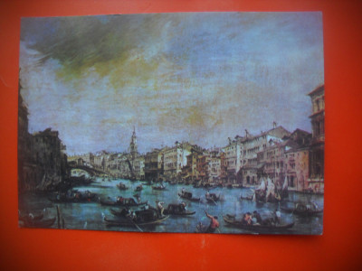 HOPCT 90806 CANAL GRANDE /FRANCESCO GUARDI -CP PICTURA--NECIRCULATA foto