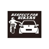 Abtibild Respect For Bikers auto moto decorativ Cod: XL-19 Automotive TrustedCars