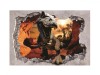 Sticker decorativ cu Dinozauri, 85 cm, 228STK, animale si pasari