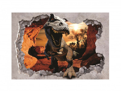 Sticker decorativ cu Dinozauri, 85 cm, 228STK foto