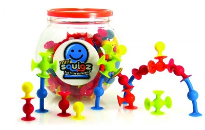 Joc de constructie Mini Squigz - Fat Brain Toys foto