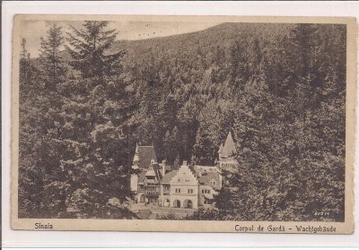 Carte postala circulata in anul 1919 Sinaia foto
