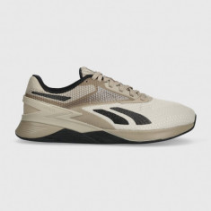 Reebok pantofi de antrenament Nano X3 culoarea bej