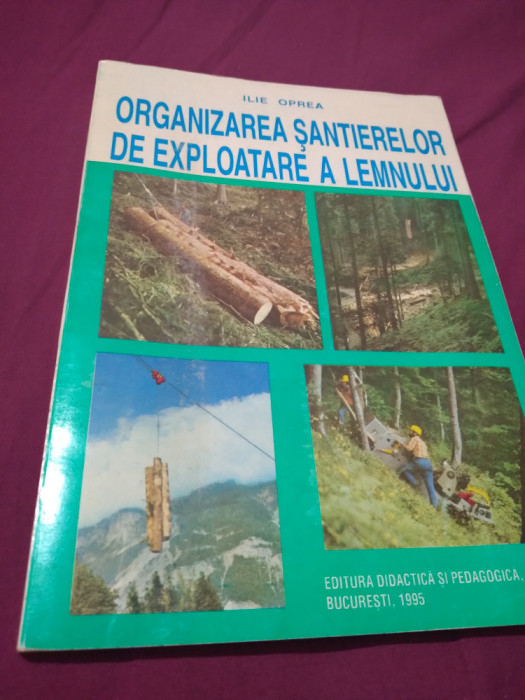 ORGANIZAREA SANTIERELOR DE VEXPLOATARE A LEMNULUI ILIE OPREA 1995