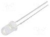 Dioda LED, 5mm, albastru (ice blue), 5...6lm, 20mA, 2,9...3,6V, OPTOSUPPLY - OSB64L5111A