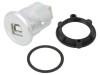 Adaptor USB B soclu M22, USB 2.0, ambele părţi