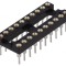 Soclu DIP20 2,54mm THT pentru Circuite Integrate
