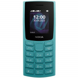 Telefon mobil Dual SIM Nokia 105 (2023), Cyan