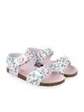 Cumpara ieftin Sandale pentru copii Floricele Garvalin, blanco (Marime: 30)