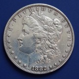 1 MORGAN DOLAR SUA 1882 , 1 MORGAN DOLLAR USA 1882 - starea din poze