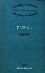 Cugetări - 1992 - Blaise Pascal ($R217)
