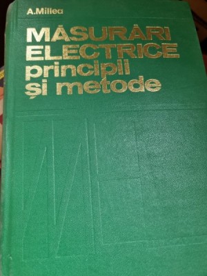 MASURARI ELECTRICE - AUREL MILLEA foto