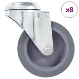 Cumpara ieftin Roți pivotante cu gaură pentru șurub, 8 buc., 75 mm