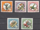 A12 S3 9 - Timbre foarte vechi - Mongolia - sporturi nationale, Sport, Stampilat