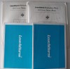 150 de foi Leuchtturm, albe cu cadru, pentru exponate filatelice
